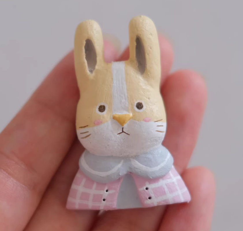 Bunny in Pink Magnet