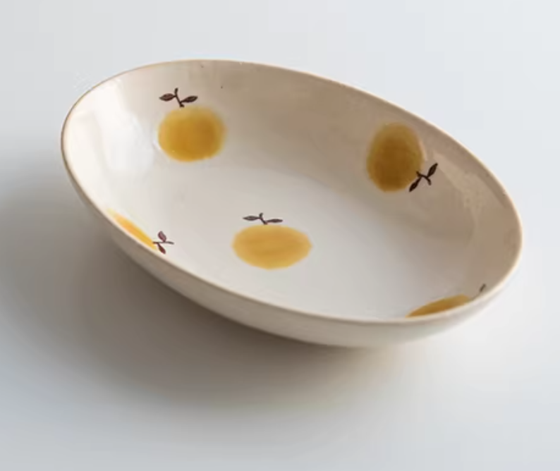 Mikan Oval Plate